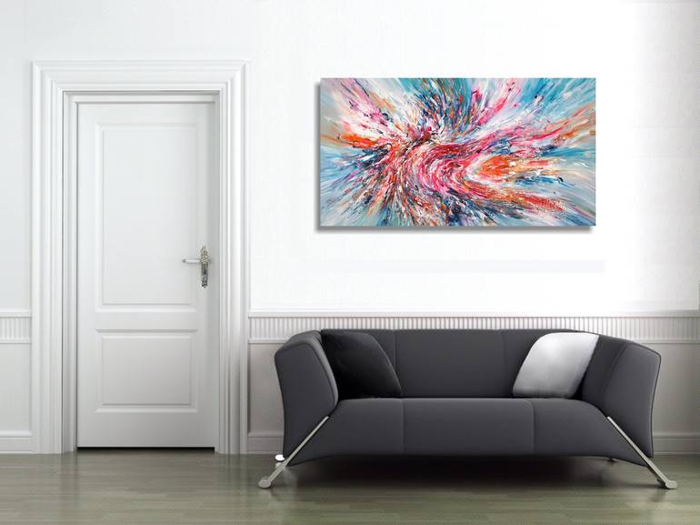 Original Abstract Painting by Peter Nottrott