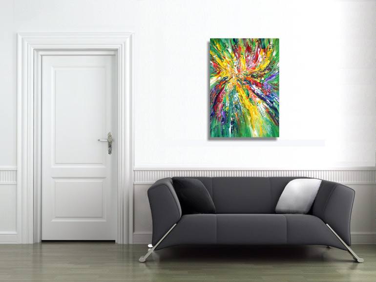 Original Modern Abstract Painting by Peter Nottrott