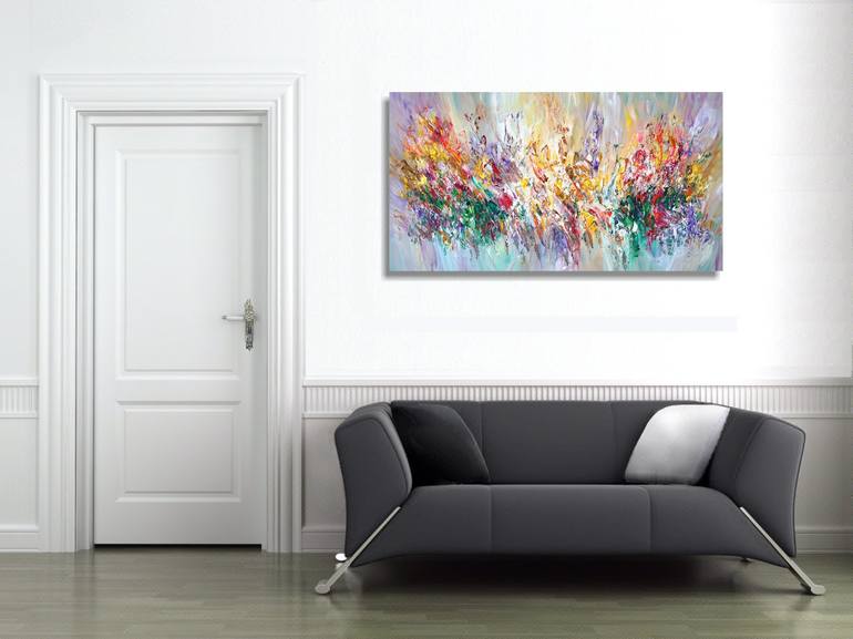 Original Modern Abstract Painting by Peter Nottrott