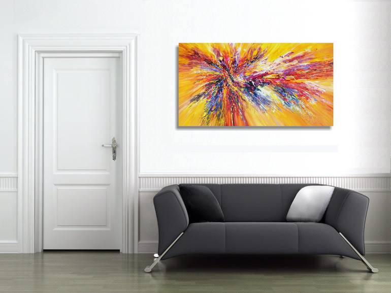 Original Modern Abstract Painting by Peter Nottrott