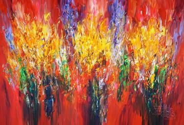 Original Abstract Paintings by Peter Nottrott