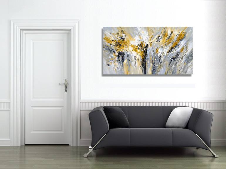 Original Abstract Painting by Peter Nottrott