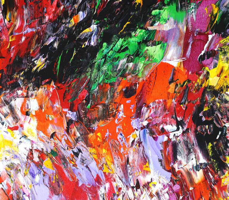 Original Modern Abstract Painting by Peter Nottrott