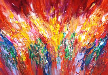 Original Modern Abstract Paintings by Peter Nottrott