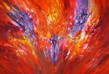 Original Modern Abstract Paintings by Peter Nottrott