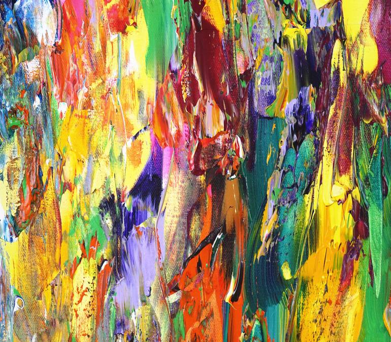 Original Impressionism Abstract Painting by Peter Nottrott