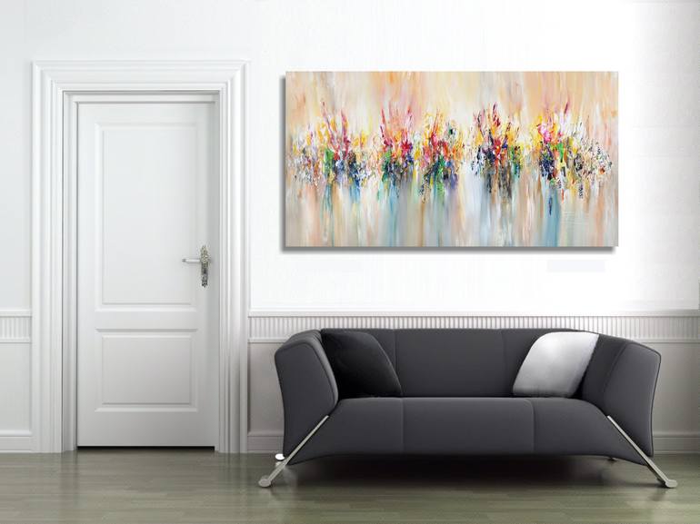 Original Abstract Painting by Peter Nottrott