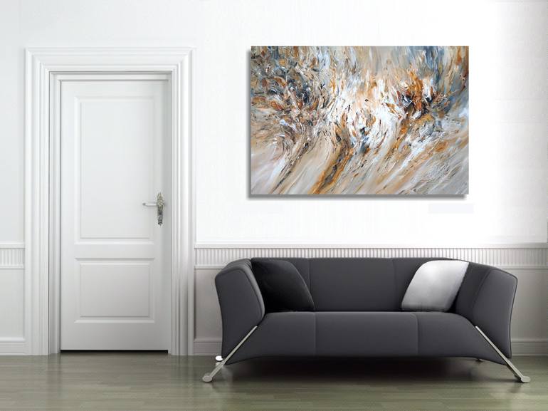 Original Modern Abstract Painting by Peter Nottrott