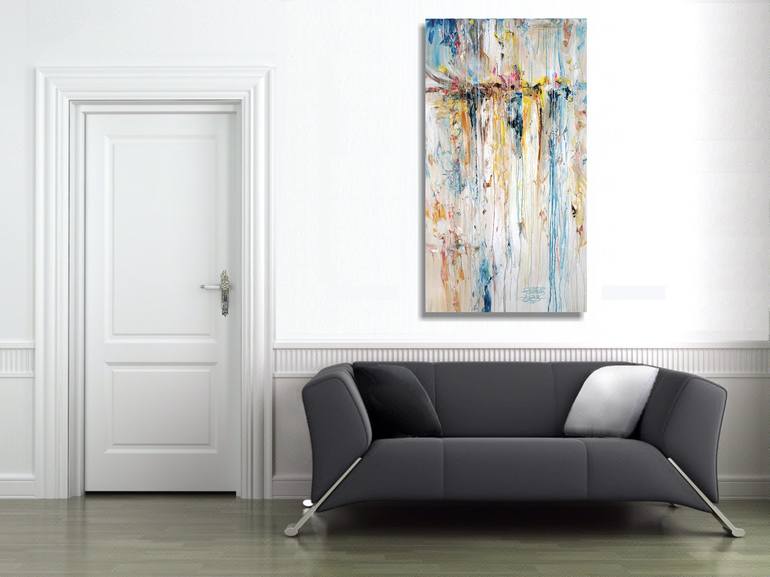 Original Abstract Painting by Peter Nottrott