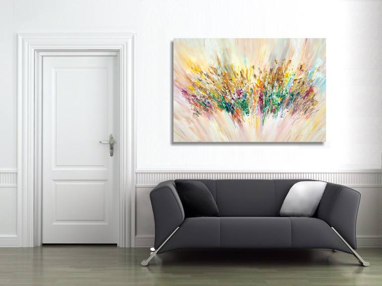 Original Modern Abstract Painting by Peter Nottrott