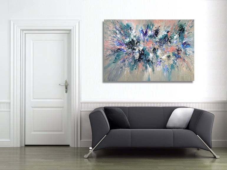 Original Abstract Painting by Peter Nottrott