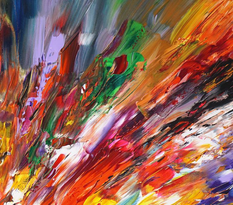 Original Contemporary Abstract Painting by Peter Nottrott