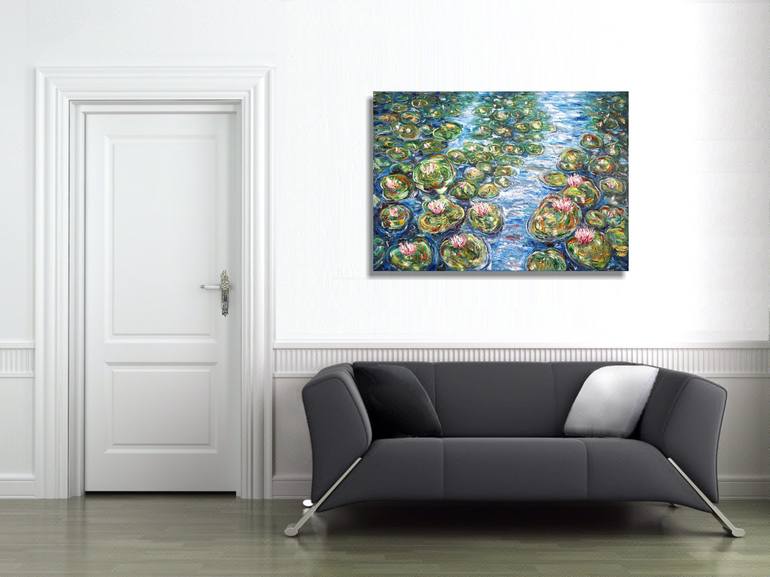Original Abstract Expressionism Botanic Painting by Peter Nottrott