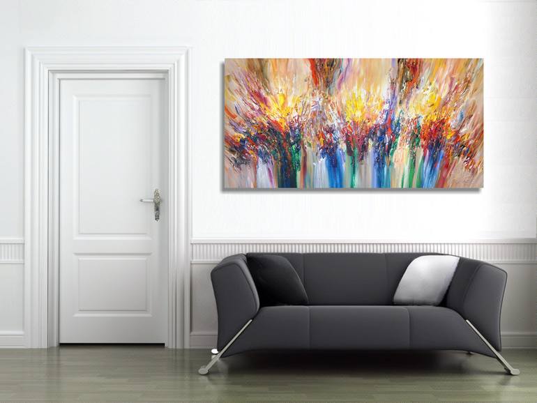 Original Contemporary Abstract Painting by Peter Nottrott