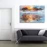 The artwork on a wall