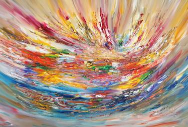 Original Contemporary Abstract Paintings by Peter Nottrott