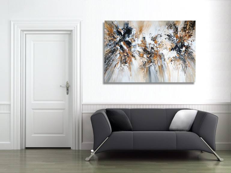 Original Abstract Painting by Peter Nottrott