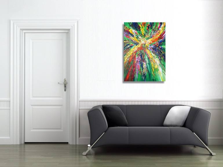 Original Abstract Painting by Peter Nottrott