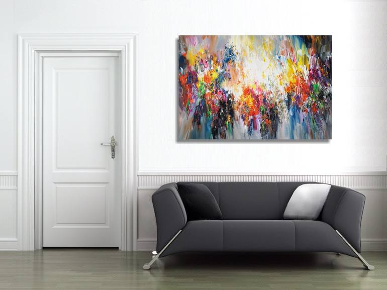 Original Contemporary Abstract Painting by Peter Nottrott