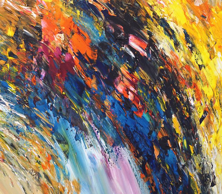 Original Contemporary Abstract Painting by Peter Nottrott