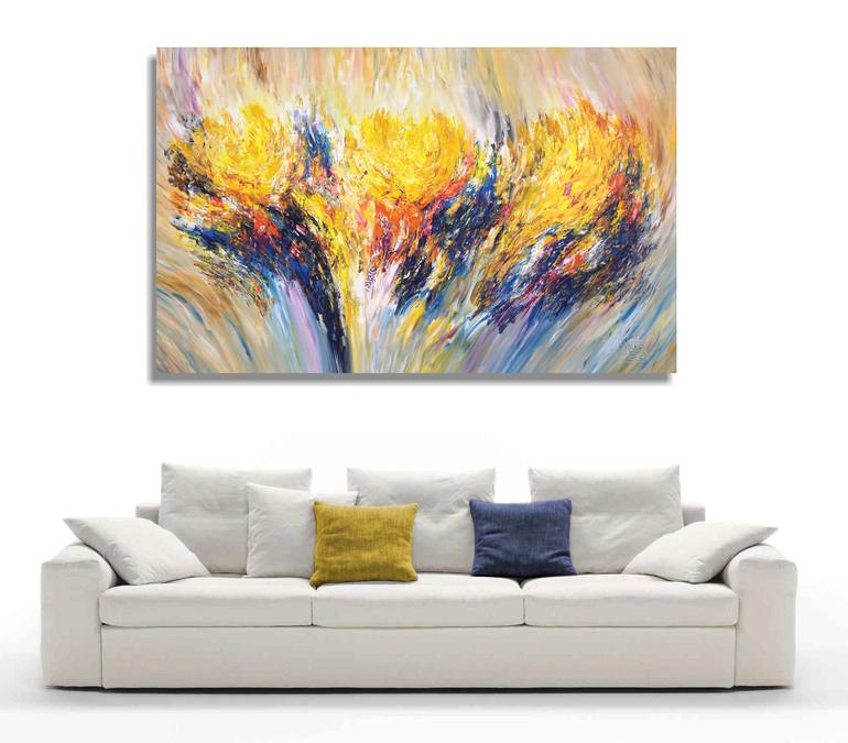 Original Contemporary Abstract Painting by Peter Nottrott