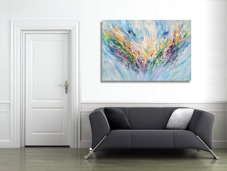 Original Abstract Painting by Peter Nottrott