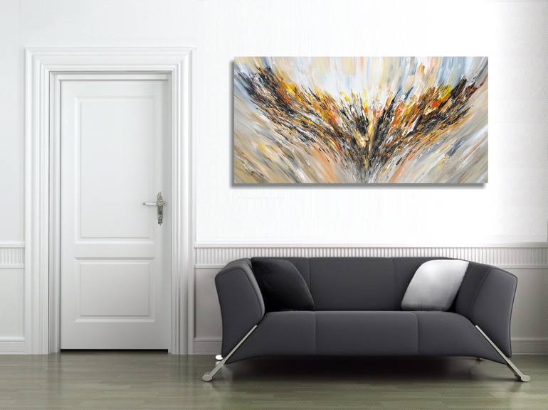 Original Abstract Painting by Peter Nottrott
