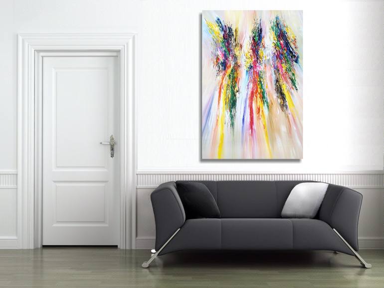 Original Abstract Painting by Peter Nottrott