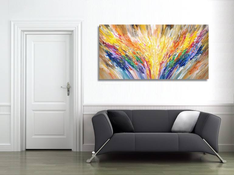 Original Contemporary Abstract Painting by Peter Nottrott