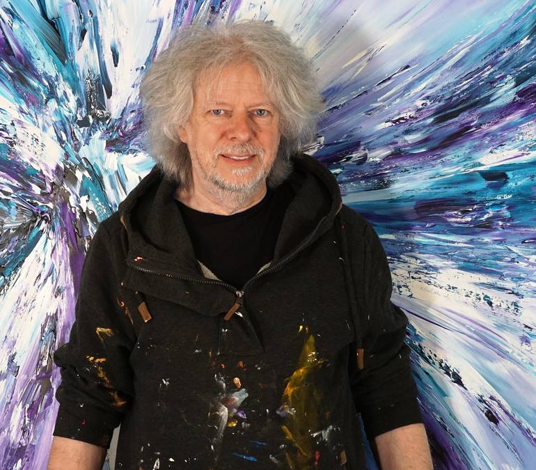 Original Contemporary Abstract Painting by Peter Nottrott