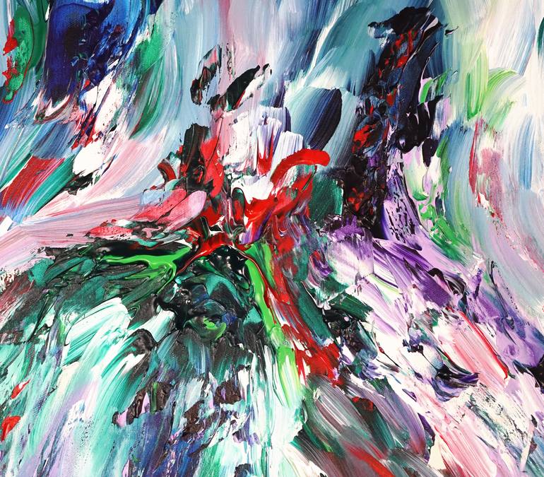 Original Contemporary Abstract Painting by Peter Nottrott