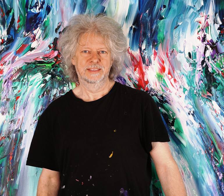 Original Contemporary Abstract Painting by Peter Nottrott