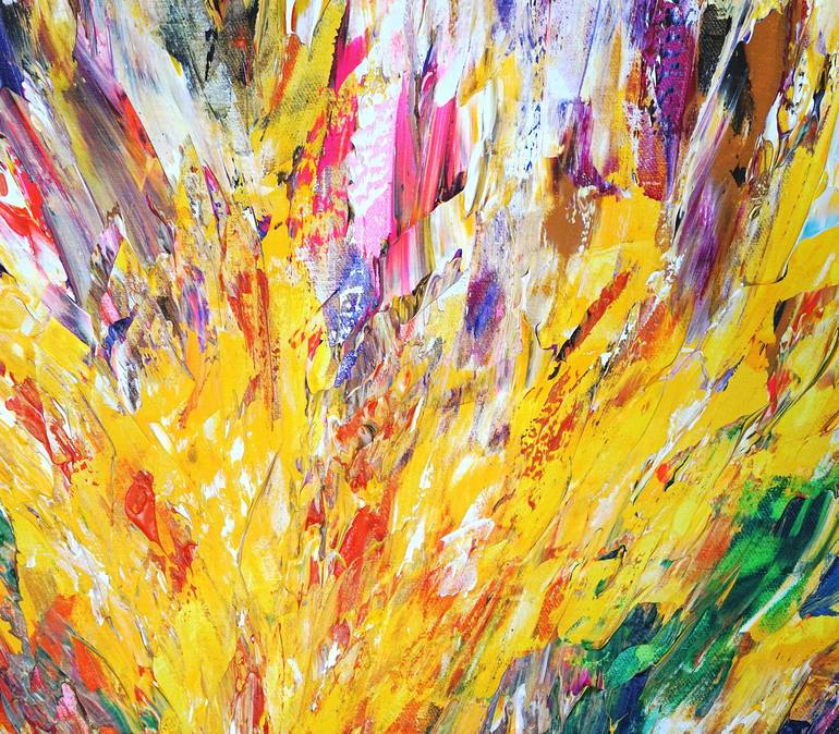 Original Abstract Painting by Peter Nottrott