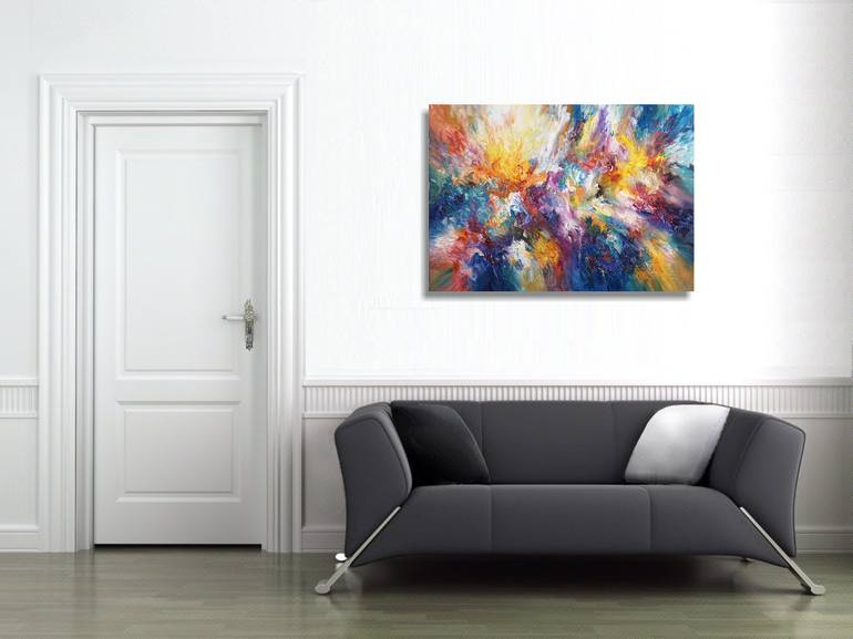 Original Contemporary Abstract Painting by Peter Nottrott