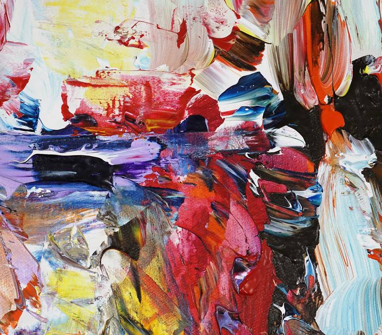 Original Abstract Expressionism Abstract Painting by Peter Nottrott
