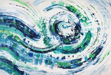 Original Abstract Expressionism Abstract Paintings by Peter Nottrott