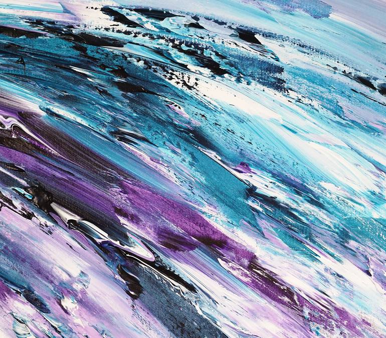 Original Abstract Painting by Peter Nottrott