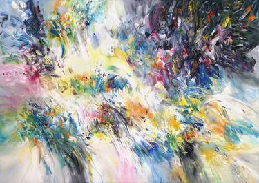 Original Contemporary Abstract Paintings by Peter Nottrott