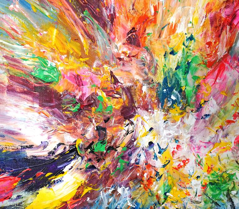 Original Contemporary Abstract Painting by Peter Nottrott