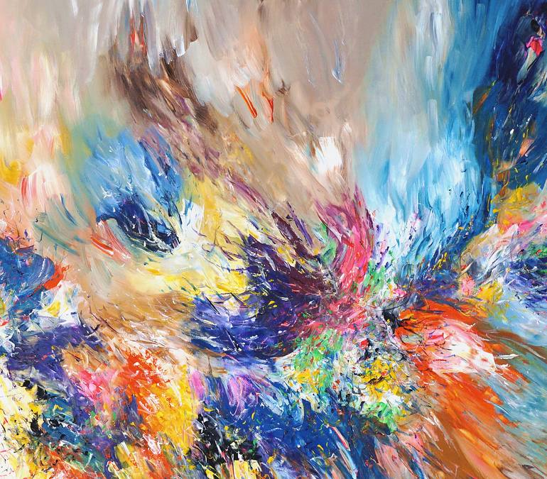 Original Contemporary Abstract Painting by Peter Nottrott