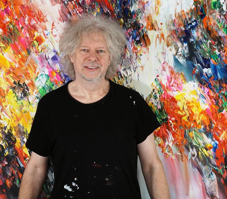 Original Contemporary Abstract Painting by Peter Nottrott