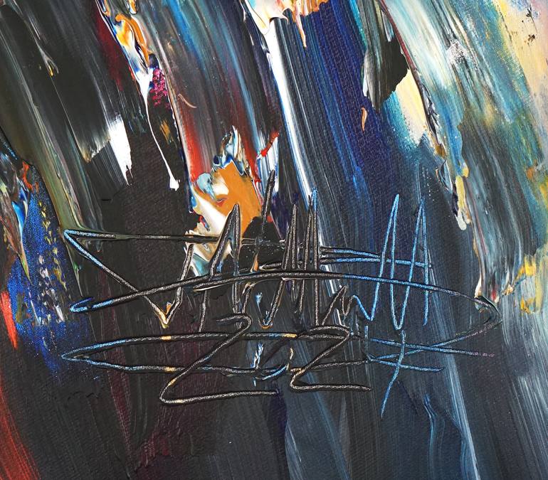 Original Contemporary Abstract Painting by Peter Nottrott