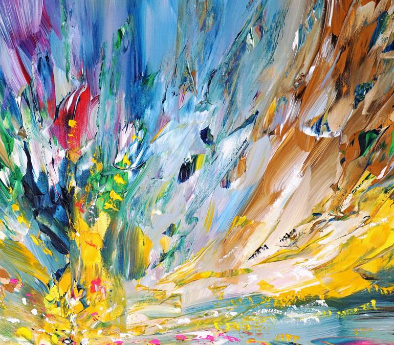 Original Contemporary Abstract Painting by Peter Nottrott