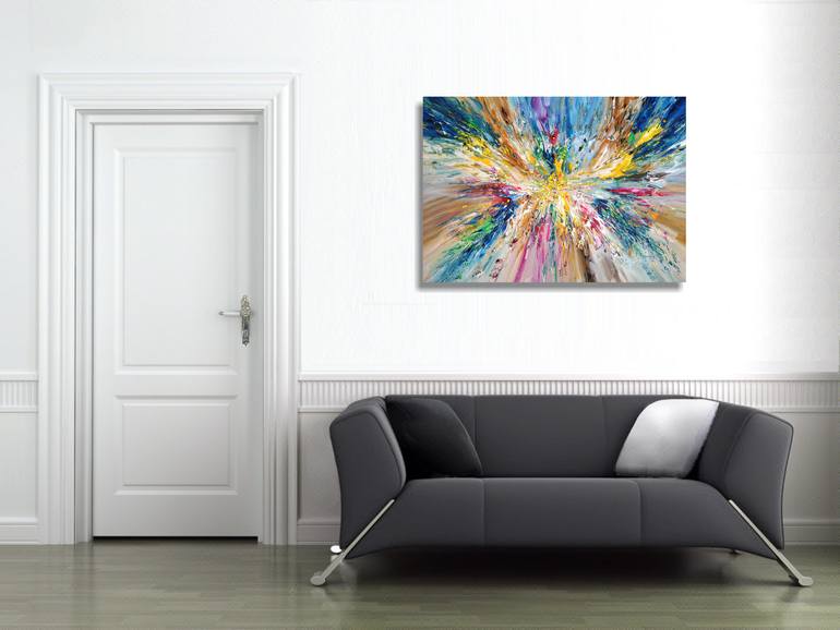 Original Contemporary Abstract Painting by Peter Nottrott