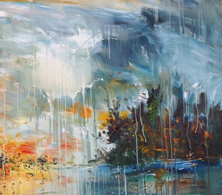 Original Contemporary Landscape Painting by Peter Nottrott