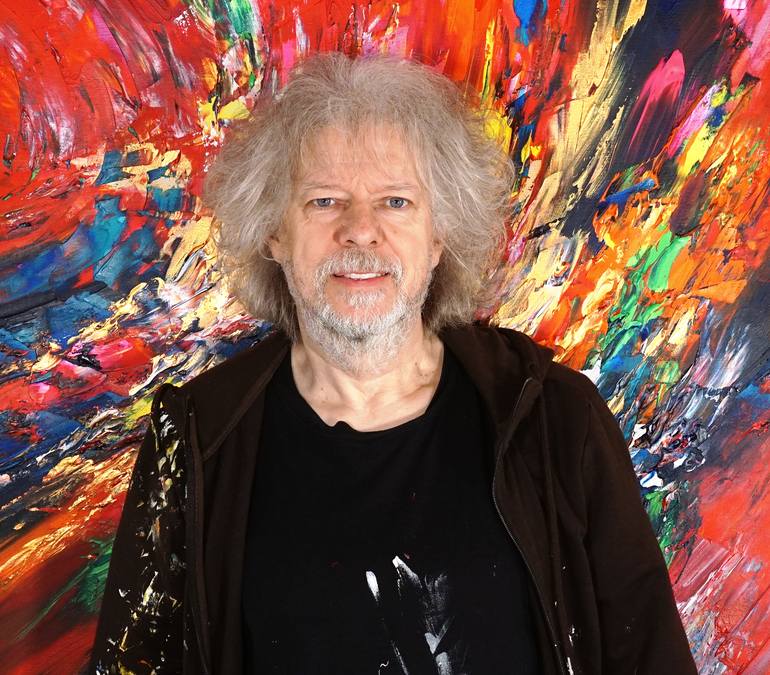 Original Contemporary Abstract Painting by Peter Nottrott