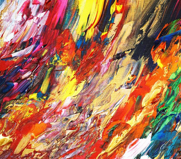 Original Contemporary Abstract Painting by Peter Nottrott