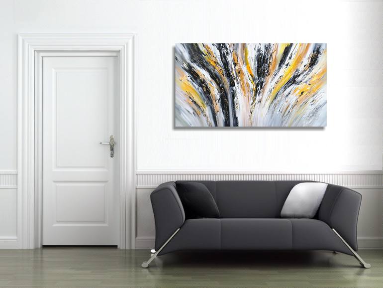 Original Abstract Painting by Peter Nottrott