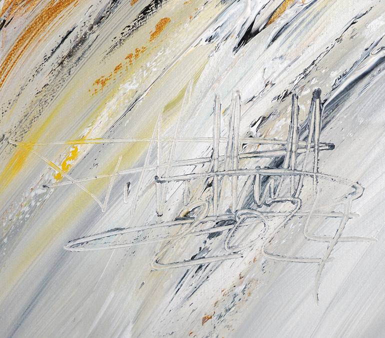 Original Abstract Painting by Peter Nottrott
