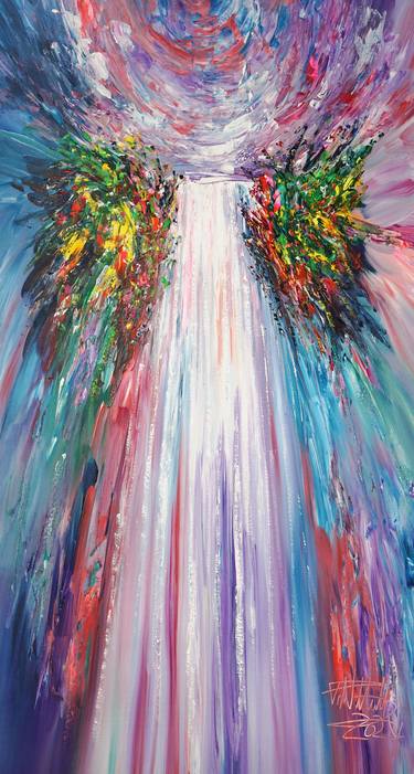 Original Abstract Expressionism Landscape Paintings by Peter Nottrott